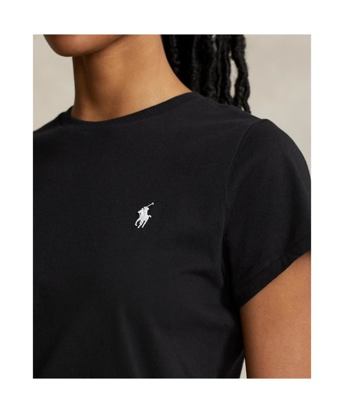 ポロラルフローレン　ロゴ コットン ジャージー クルーネック Tシャツ ロゴ コットン ジャージー クルーネック Tシャツ