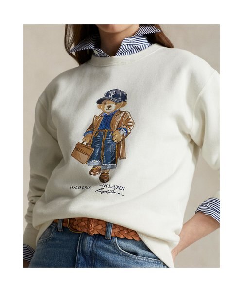 Polo by RalphLauren コットンブレンドスウェットシャツ Polo ベア コットンブレンド スウェットシャツ｜ポロ ラルフ