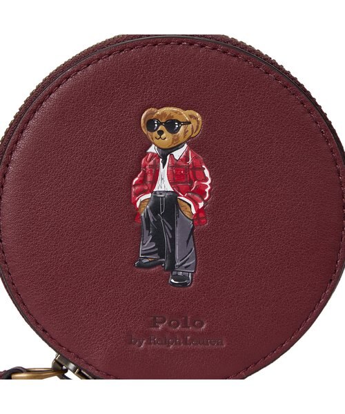 兼用【Polo Ralph Lauren】ポロ ベア コイン ケース ポーチ 白 POLO RALPH LAUREN（ポロ ラルフ ローレン）の「Polo ベア