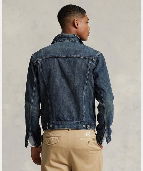 フェイデッド デニム トラッカー ジャケット｜ポロ ラルフ ローレンの