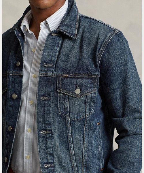 フェイデッド デニム トラッカー ジャケット｜ポロ ラルフ ローレンの