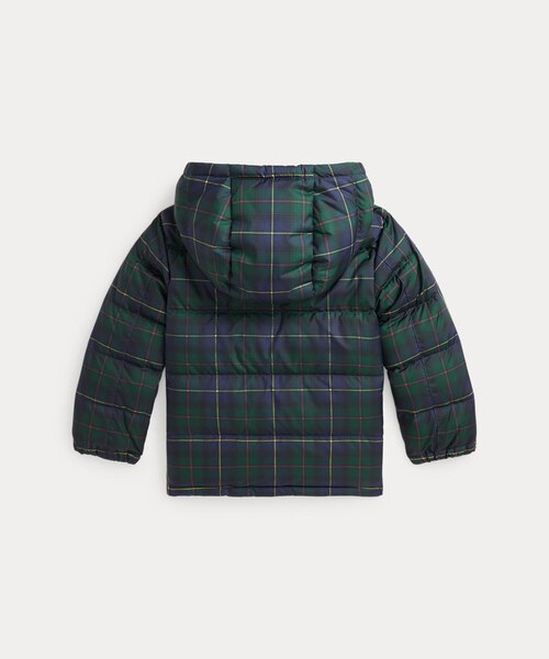 ボーイズ 2才～7才)Polo ベア Polo タータン ダウン ジャケット｜ポロ