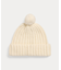 Polo ベア リブ ポンポン ビーニー ハット