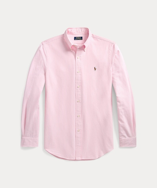 Ralph Lauren リネン クラッシックフィットシャツ ピンク ポロ ラルフ ローレン POLO RALPH LAUREN クラシック フィット