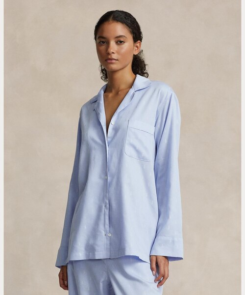 オールオーバー ポニー ロングスリーブ パジャマ セット｜ポロ ラルフ