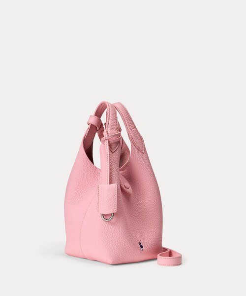 Polo Play レザー スモール トート & クロスボディ｜ポロ ラルフ
