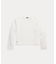 クロップド コットン ジャージー ロングスリーブ Tシャツ