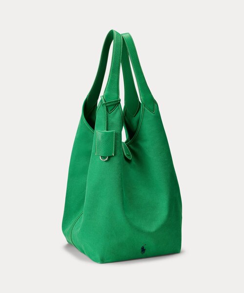 [POLO RALPH LAUREN] POLO PLAY ラージ キャンバス トートバッグ Polo Play キャンバス ラージ トート | ラルフ ローレン公式