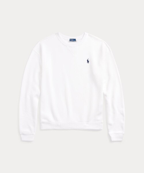 ポロ フリース クルーネック プルオーバー 黒 М Ralph Lauren POLO RALPH LAUREN ポロ ラルフ ローレン ライトウェイト