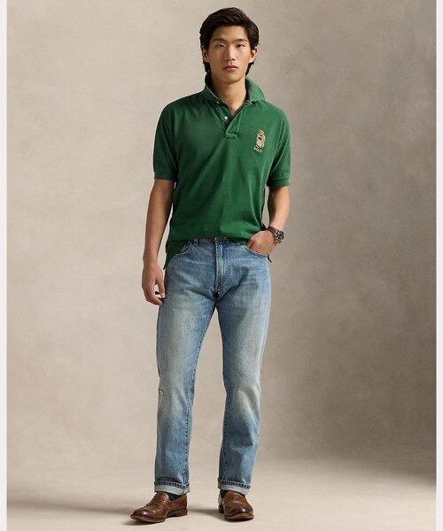 Polo ベア メッシュ ポロシャツ クラシック フィット Polo ベア メッシュ ポロシャツ（ポロシャツ
