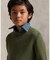 (ボーイズ 8才～20才)コットン クルーネック セーター