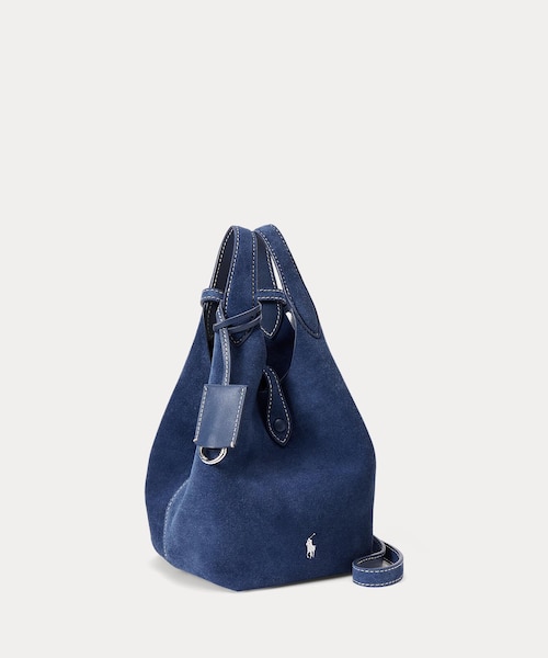 Polo Play スエード スモール トート & クロスボディ｜ポロ ラルフ