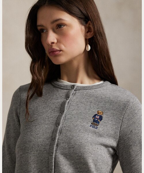 Polo ベア フレンチ テリー カーディガン｜ポロ ラルフ ローレンの通販