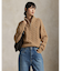 ケーブル ウールカシミヤ ハーフジップ セーター