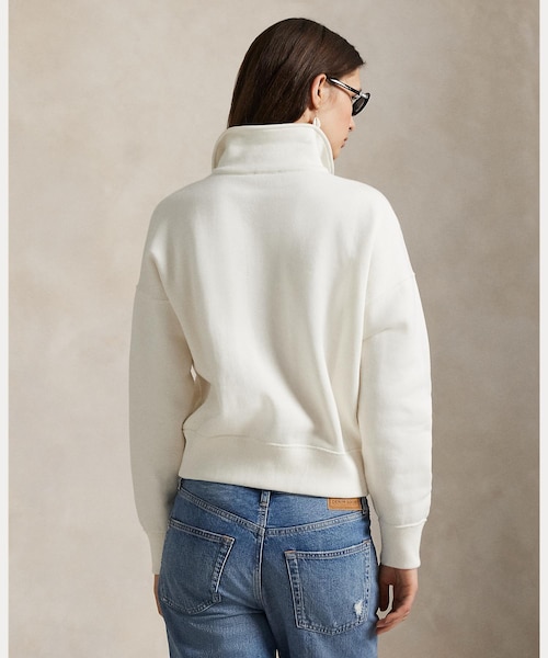 ロゴ フリース クォータージップ｜ポロ ラルフ ローレンの通販｜&mall