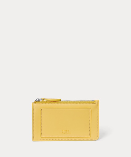 POLO カードケース POLO RALPH LAUREN パスケース ソフトシュリンクレザー IDカード
