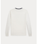 (ボーイズ 8才～20才)ロゴ コットン ロングスリーブ Tシャツ