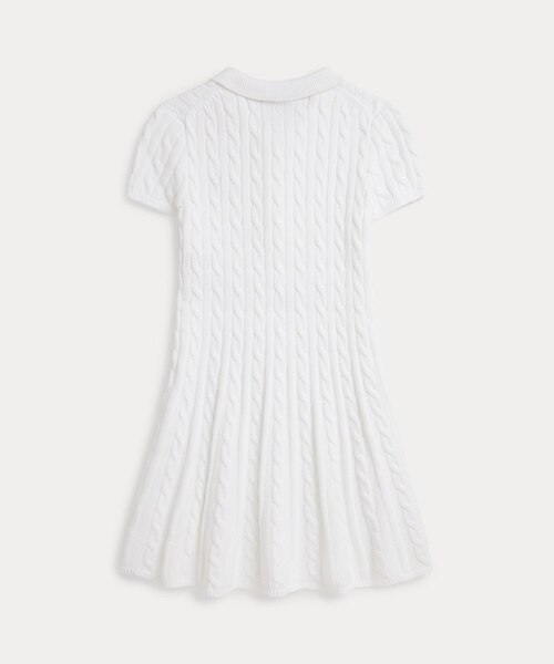 ポロラルフローレン ケーブルニット コットン Polo ドレス 現行 XL ケーブルニット コットン Polo セーター ドレス | POLO