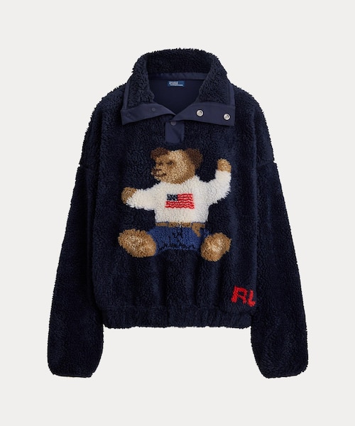 Polo ベア ハイパイル フリース モックネック｜ポロ ラルフ ローレンの