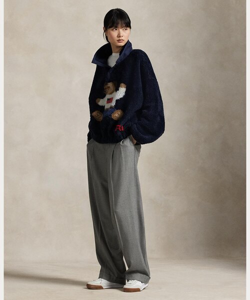 限定品Polo ベア ハイパイル フリース モックネックS Polo ベア ハイパイル フリース モックネック | ラルフ ローレン公式