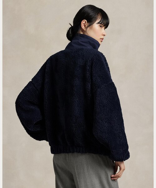 Polo ベア ハイパイル フリース モックネック｜ポロ ラルフ ローレンの