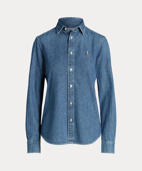 スリム フィット デニム シャツ｜ポロ ラルフ ローレンの通販