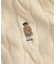 Polo ベア ケーブルニット ウールブレンド マフラー