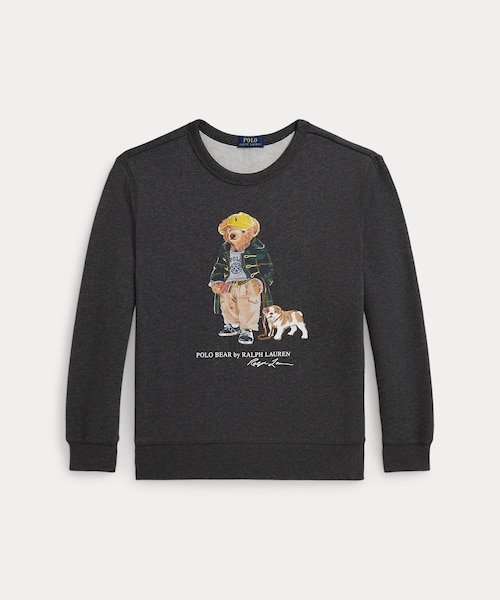 ボーイズ 8才～20才)Polo ベア ヘザード フリース スウェット