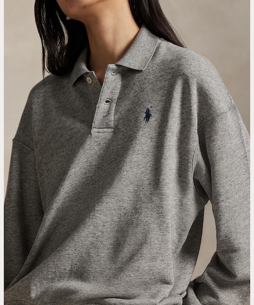 ライトウェイト フリース ロングスリーブ ポロ｜ポロ ラルフ ローレン
