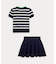 (ガールズ 2才～6才)ストライプド コットン セーター & スカート セット