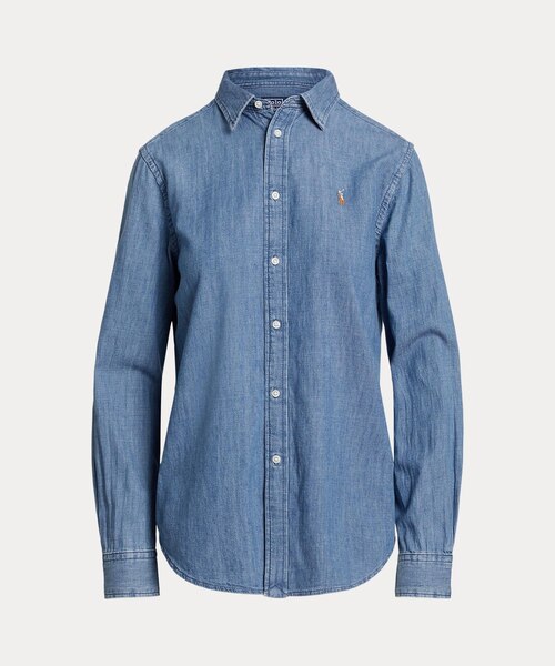 クラシック フィット デニム シャツ｜ポロ ラルフ ローレンの通販