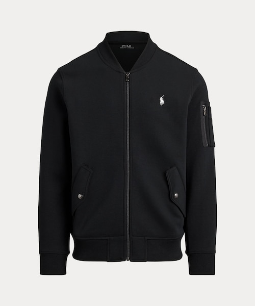 st　ラルフ　ダブルR ジャケット ダブルニット ボンバー ジャケット｜ポロ ラルフ ローレンの通販