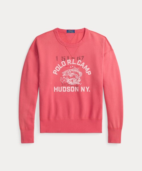 ヴィンテージ フィット フリース グラフィック スウェットシャツ｜ポロ