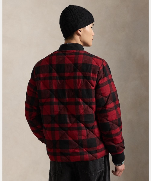 バッファロー チェック ウールブレンド ジャケット｜ポロ ラルフ