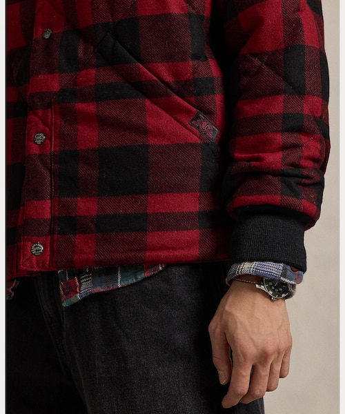 美品、ラルフローレン✴︎バッファローチェックウールポンチョ