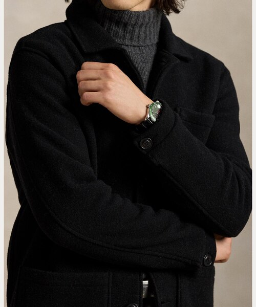 ウールブレンド ユーティリティ シャツ ジャケット｜ポロ ラルフ