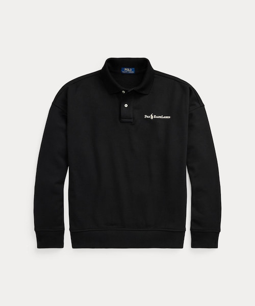 ポロ スウェットシャツ (コットン) コットンポロスウェットシャツ - ネイビーブルー | ZARA Japan / 日本