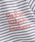 (ベビー)ストライプド コットン Tシャツ & メッシュ ショートパンツ セット