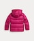(ガールズ 7才～16才)メタリック ダウン フーデッド ジャケット