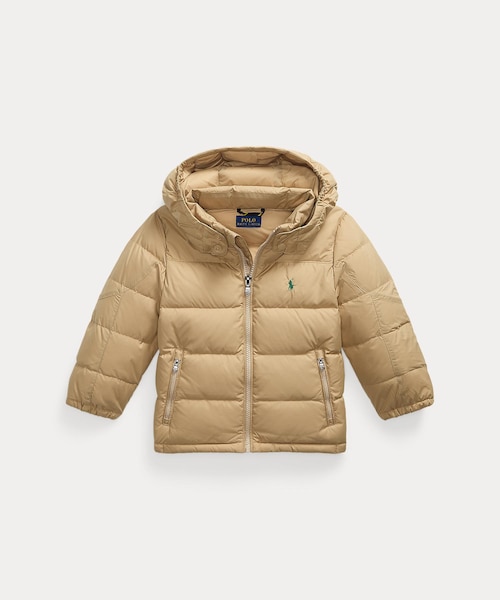 ボーイズ 2才～7才)リップストップ ダウン フーデッド ジャケット