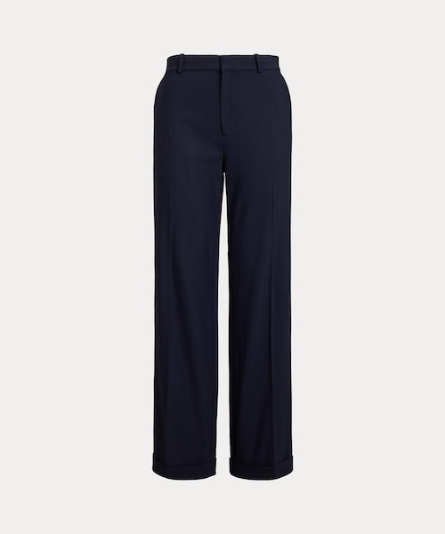 ストレッチウール リラックス ストレート パンツ｜ポロ ラルフ