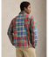 パッチワーク チェック フランネル オーバーシャツ