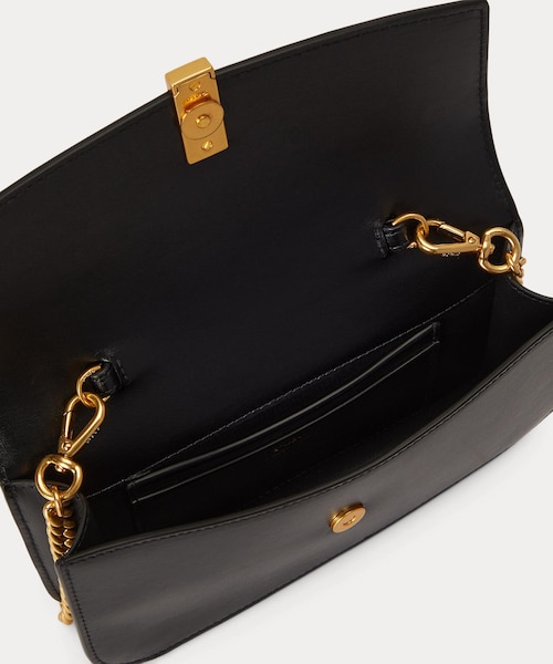 Polo ID レザー チェーン ウォレット & バッグ｜ポロ ラルフ ローレン