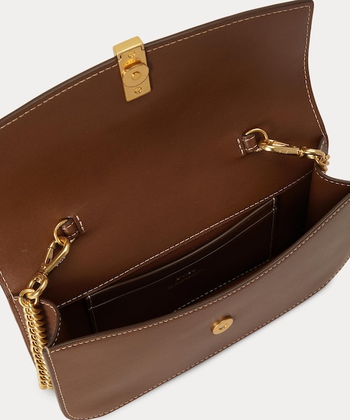 Polo ID レザー チェーン ウォレット & バッグ｜ポロ ラルフ ローレン