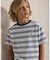 (ボーイズ 8才～20才)ストライプド コットン ジャージー Tシャツ