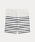 (ボーイズ 8才～20才)ストライプド フレンチ テリー ショートパンツ