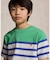 (ボーイズ 8才～20才)ストライプド コットン ジャージー Tシャツ