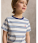 (ボーイズ 2才～7才)ストライプド コットン ジャージー Tシャツ