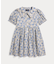 (ガールズ 2才～6才)ブルーベリープリント コットン シャツドレス