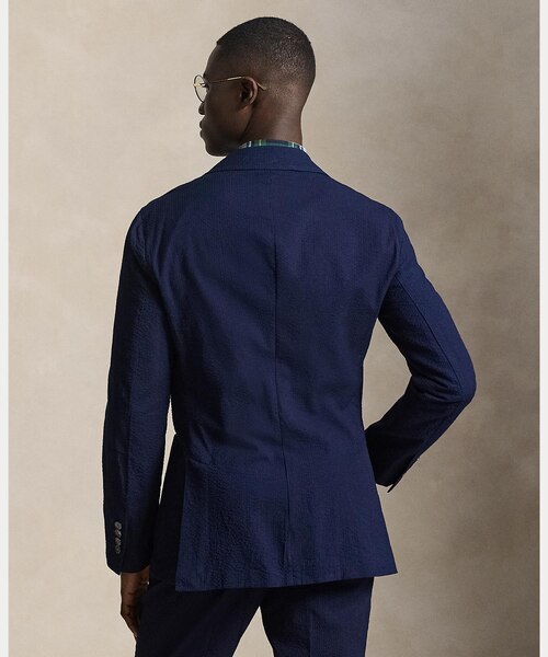 Polo ソフト モダン フィット シアサッカー ジャケット｜ポロ ラルフ